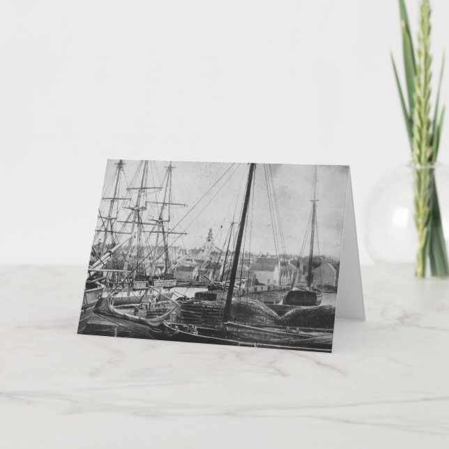 Whaling Port, New Bedford Karte (Vorderseite)