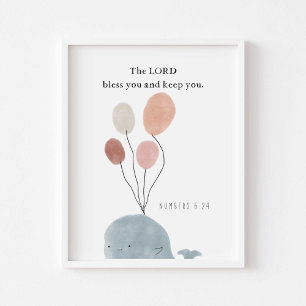 Whalkids bible verse Poster