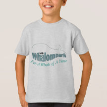 Whalom Park-klassischer Wal scherzt T - Shirt