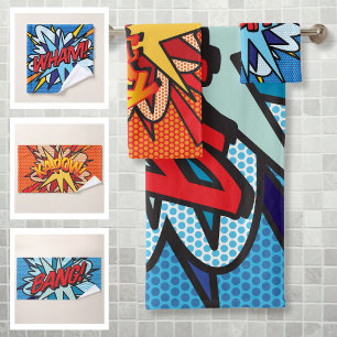 WHAM BANG KAPOW Amusement Rétro Bande Dessinée Pop