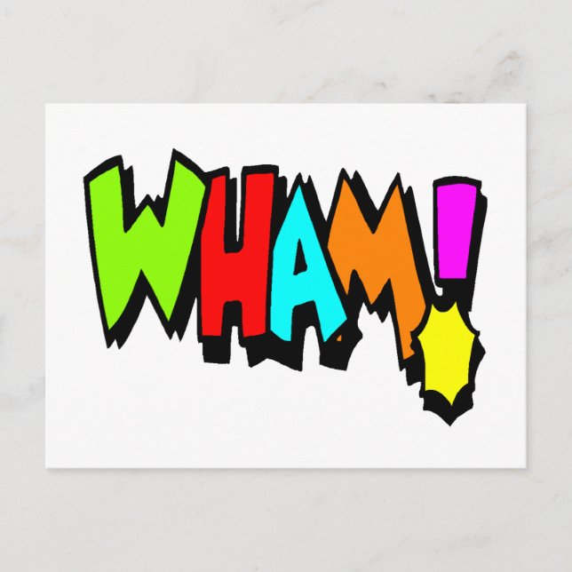 Wham! Postkarte (Vorderseite)