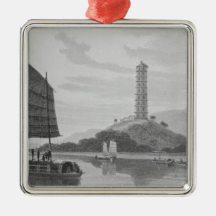 Whampoa Pagode, 1810 Silbernes Ornament