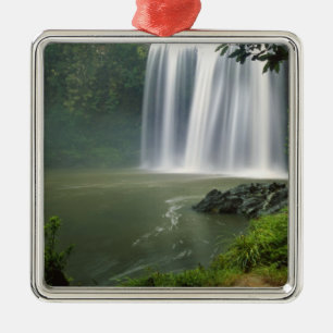 Whangarei Falls, Whangarei, Northland, Neuseeland Silbernes Ornament