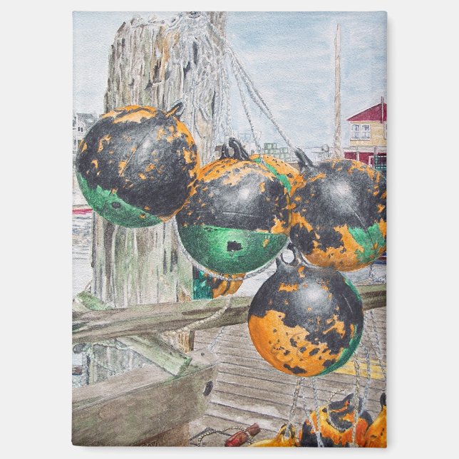 Wharf Bumpers Artwork Magnet (Vorderseite)