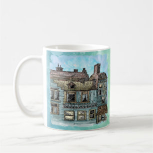Wharf Szene 2 Tasse