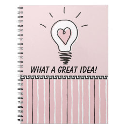 What A Great Idea! - Notebook Notizblock