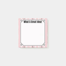 What a Great Idea! Post-it Klebezettel