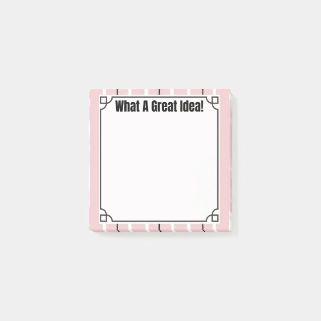 What a Great Idea!  Post-it Klebezettel (Vorderseite)