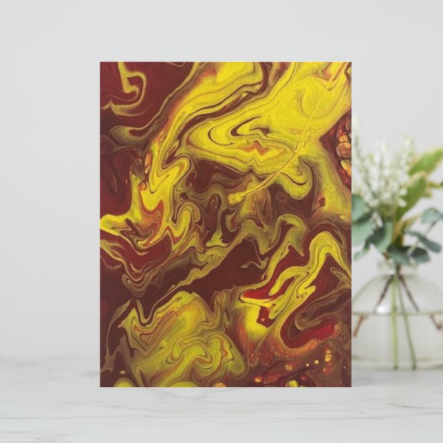 What a view! Golden Scrapbook paper. (Stehend Vorderseite)