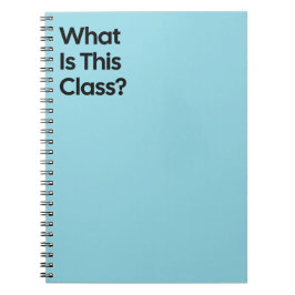 What Is This Class Notebook Notizblock