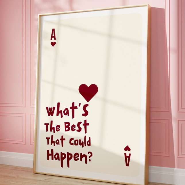 What’s Best That Could Happen Inspirational Poster (Créateur téléchargé)