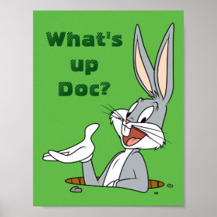 WHAT’S UP DOC?™ BUGS BUNNY™ Rabbit Hole Poster