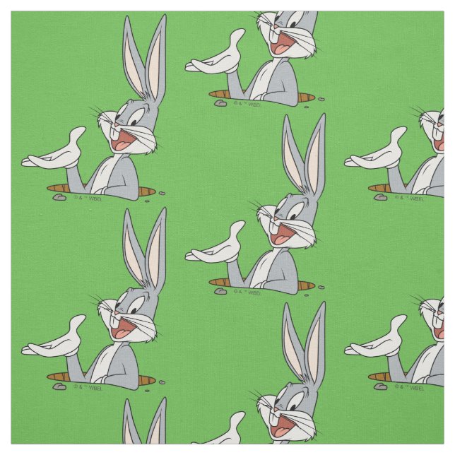 WHAT’S UP DOC?™ BUGS BUNNY™ Rabbit Hole Stoff (Muster)