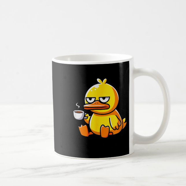 What The Duck Owner I Love Ducks Lover Funny Rubbe Kaffeetasse (Rechts)