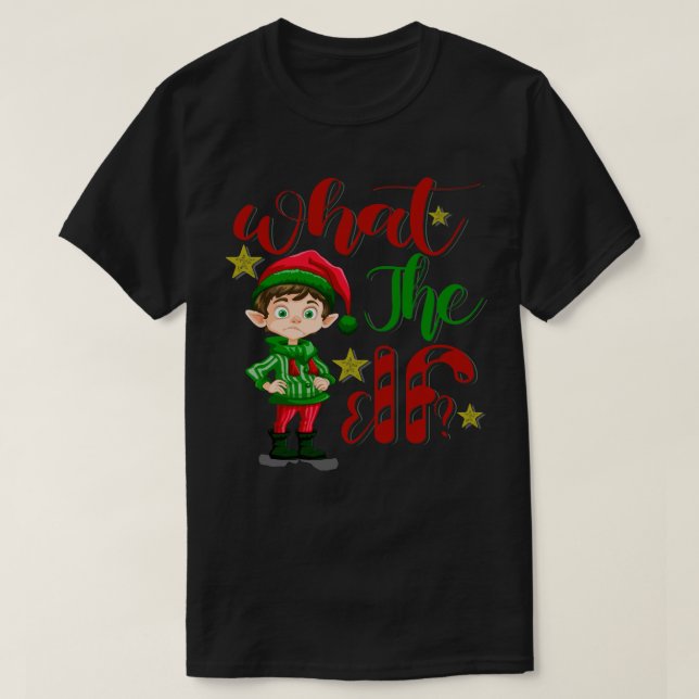 what_the_Elf_2025 T-Shirt (Design vorne)