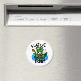 What the frog? magnet