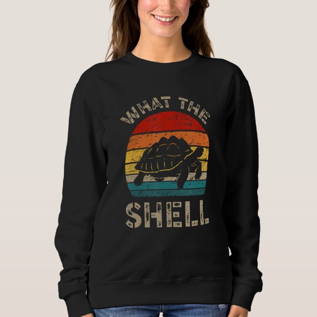 What The Shell for a Reptile Shell Sweatshirt (Vorderseite)