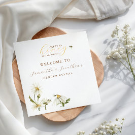 What Will Baby Be Gender Reveal Napkin Serviette