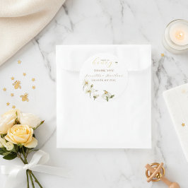 What Will Baby Be Gender Reveal Runder Aufkleber