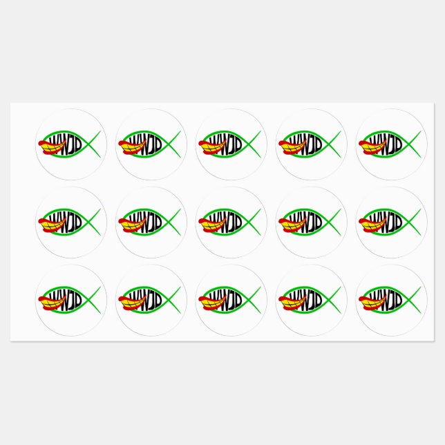 What Would Joker Do? Etiketten (Blatt)