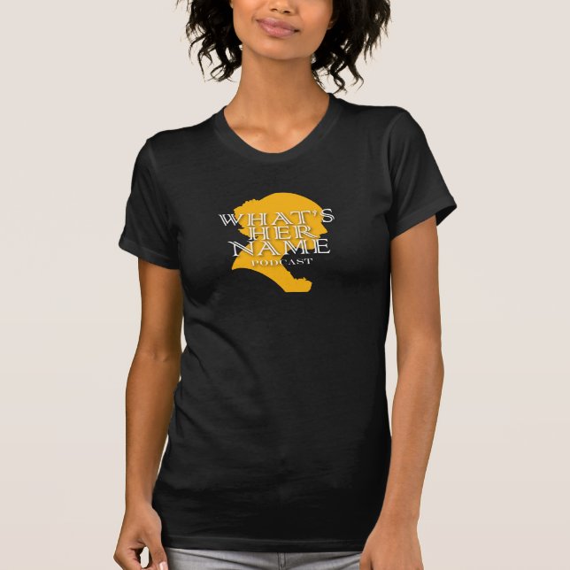 What'herName Logo Shirt - Black (Vorderseite)