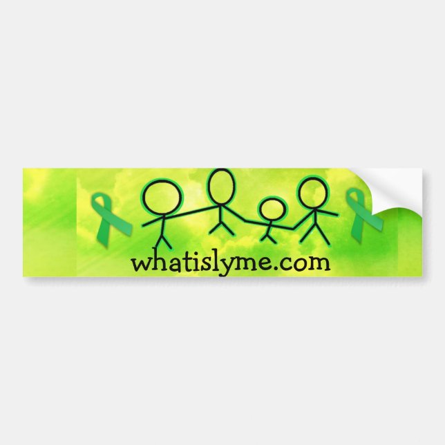 whatislyme.com Autoaufkleber (Vorne)