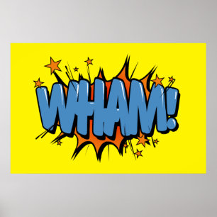 Whats - Symbole comique / Poster