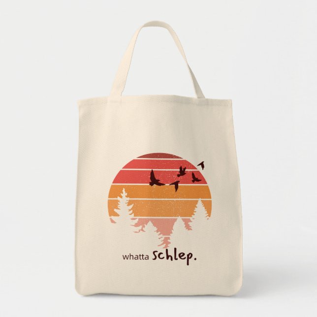 Whatta Schlep (Outdoorsy Themed) Tragetasche (Vorne)