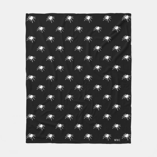 WHC - Spinnen-Fleece-Decke Fleecedecke (Vorderseite)
