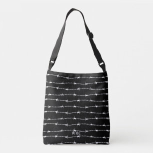 WHC - Stacheldraht-Taschen-Tasche Tragetaschen Mit Langen Trägern