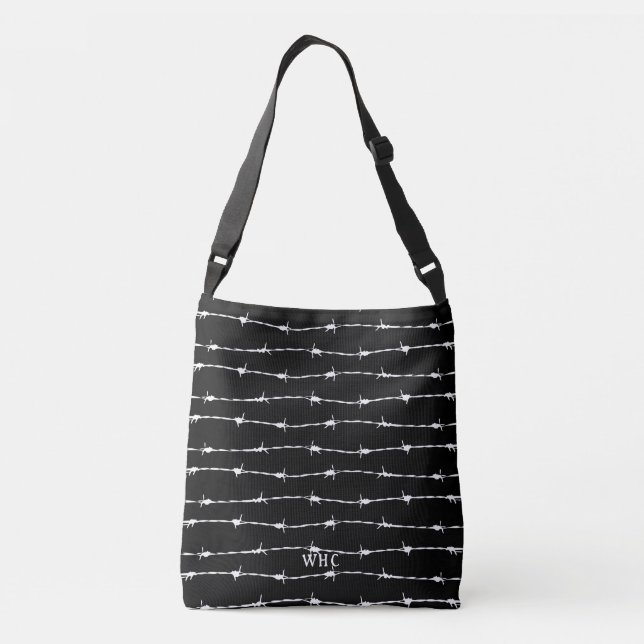 WHC - Stacheldraht-Taschen-Tasche Tragetaschen Mit Langen Trägern (Rückseite)