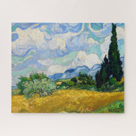 Wheat Field with Cypresses by Vincent Van Gogh