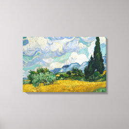 Wheat Field with Cypresses Canvas Prints Leinwanddruck