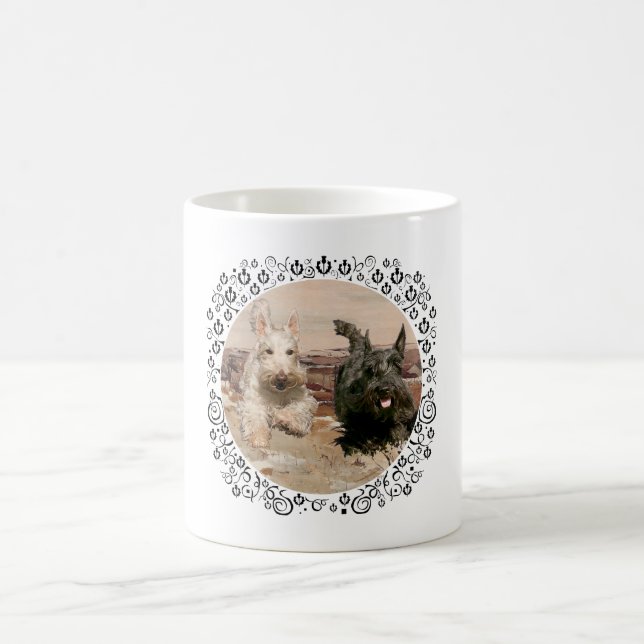 Wheaten & Black Scotning Kaffeetasse (Mittel)