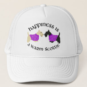 Wheaten & Black Scottie Glück Truckerkappe