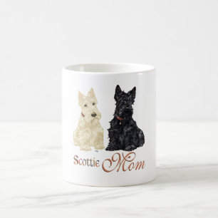 Wheaten & Black Scotties Muttertag Kaffeetasse