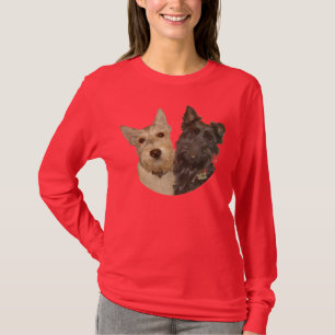 Wheaten & Black Scottish Terrier T-Shirt
