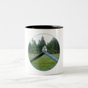 Wheaten Scottie Agilität Zweifarbige Tasse