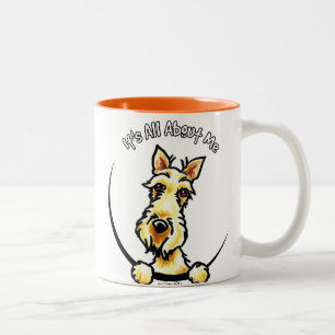 Wheaten Scottie IAAM Zweifarbige Tasse