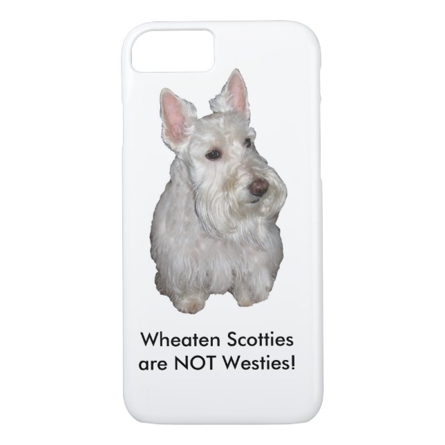 Wheaten Scotties sind NICHT Westies! Case-Mate iPhone Hülle (Rückseite)