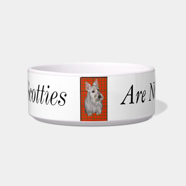 Wheaten Scotties sind NICHT Westies! Napf (Vorderseite)