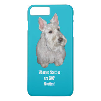 Wheaten Scotties sind NICHT Westies! Türkis backgr Case-Mate iPhone Hülle