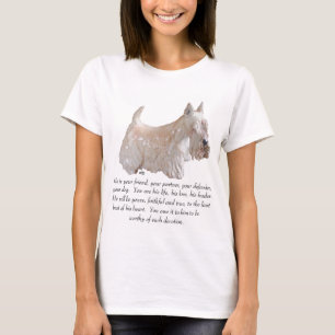 Wheaten Scottish Terrier - Männlicher Hund T-Shirt
