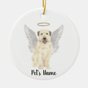 Wheaten Terrier Beileid Memorial Keramik Ornament