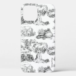 WHEATEN Terrier Black Toile Case-Mate iPhone Hülle