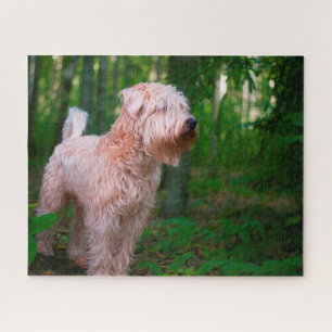 Wheaten Terrier Dog Jigsaws.