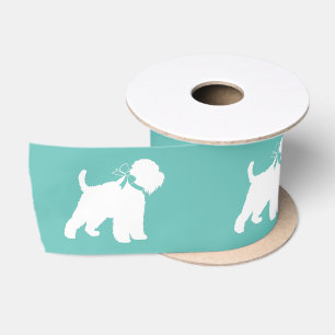 Wheaten Terrier Doppy Puppy Satinband