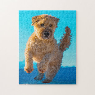 Wheaten Terrier Hund Puzzle.