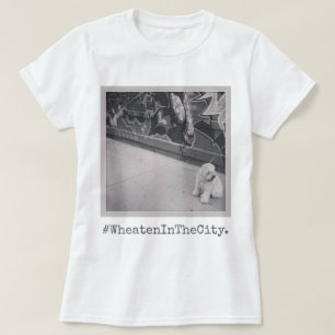 Wheaten Terrier in der Stadt T-Shirt