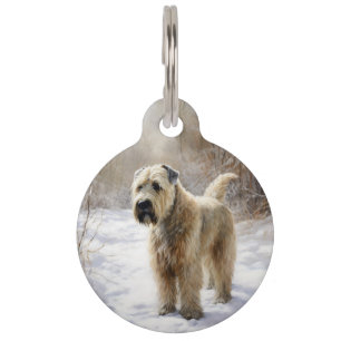 Wheaten Terrier Let It Snow Weihnachten Haustiermarke